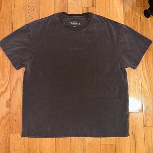 YoungLA 420 Essential Oversized Tee Brown Medium Worn Once